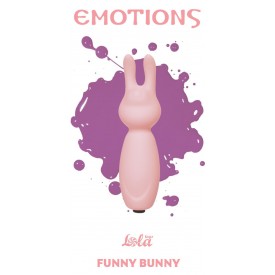 Розовый мини-вибратор с ушками Emotions Funny Bunny Light pink